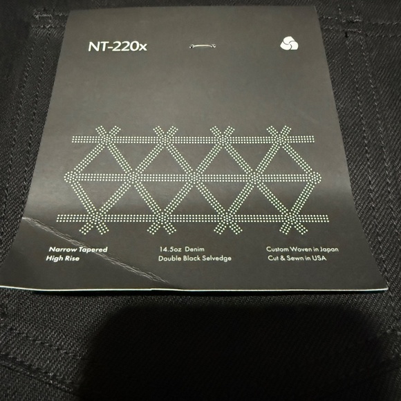 3sixteen NT-220x Double Black Denim - Picture 6 of 7